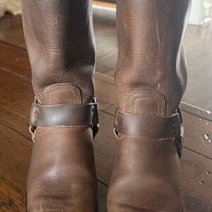 Frye and Co Lorrie Harness 12 Leather Boots